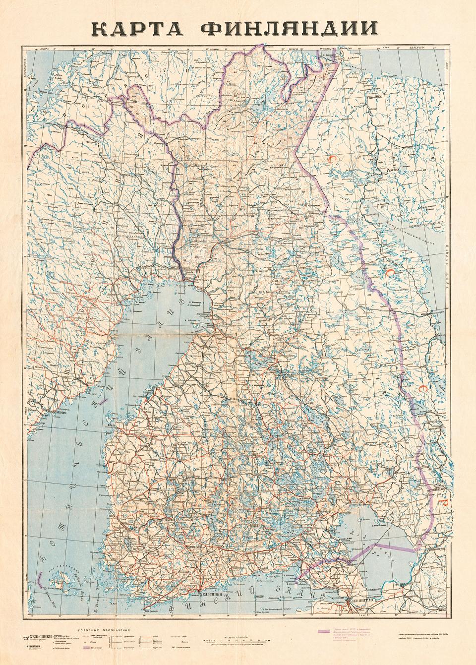 Suomen Rajat Ennen Sotaa Kartta