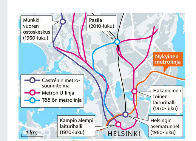 Metrotyöt seis: Palvelutaso ylös, verot ja velka alas! | Uusi Suomi  Puheenvuoro