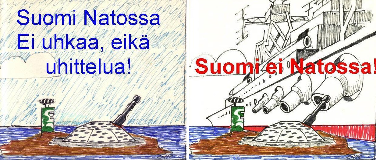 "Suomi Natossa - Ei Uhkaa Eikä Uhittelua!" | Uusi Suomi Puheenvuoro