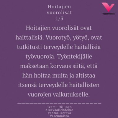 Vuorolisät ovat haittalisiä | Uusi Suomi Puheenvuoro