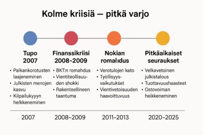 Toimitusjohtajalta Ari Paunalta suorat sanat: Suomi on pahenevassa kierteessä