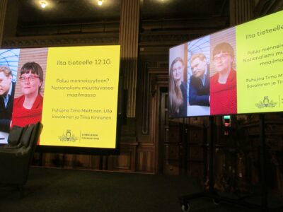 Tiedeakatemian tilaisuus Säätytalolla 2026
